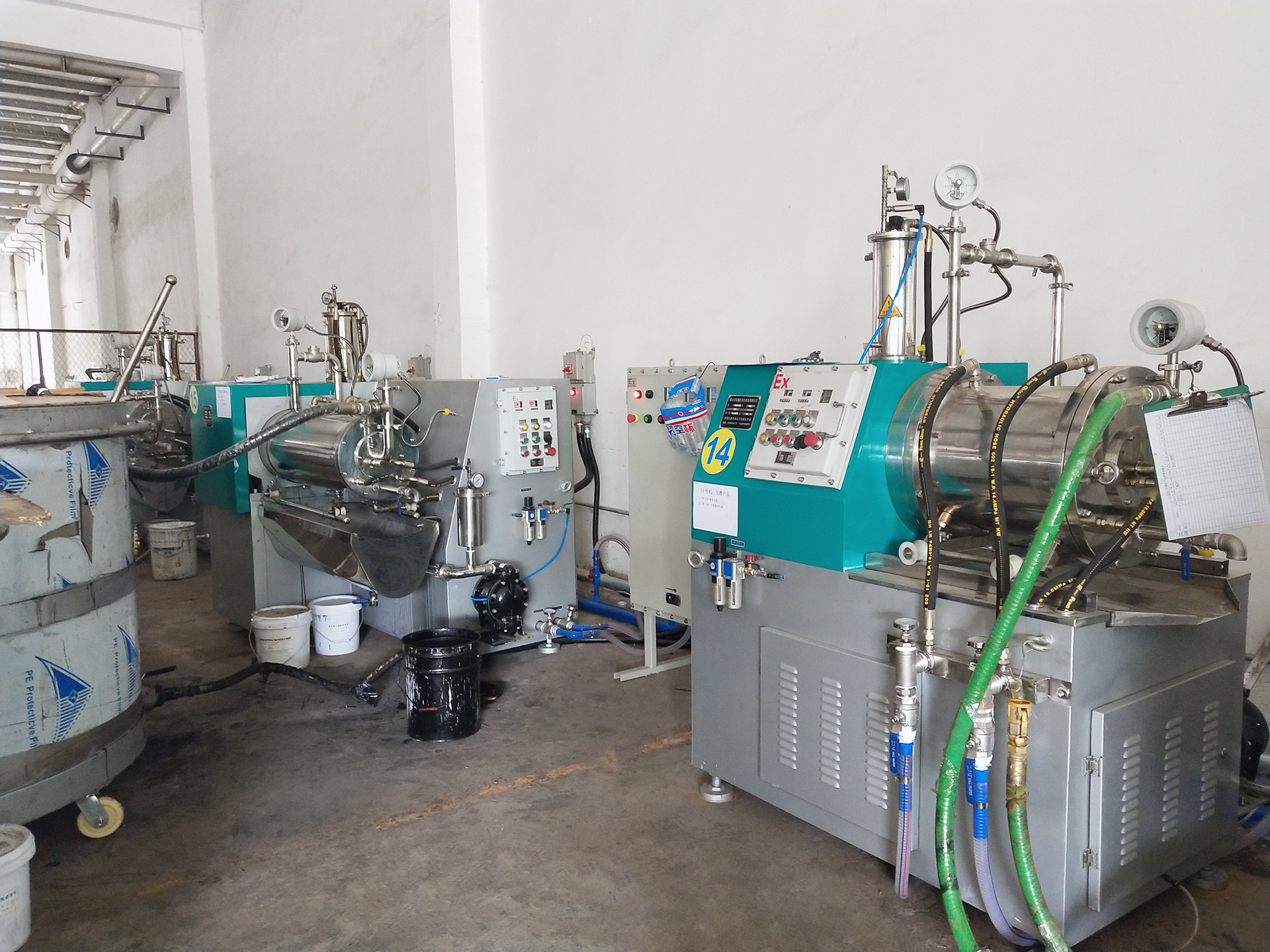 廣東韶關(guān)水性涂料客戶(hù)訂購(gòu)TGM-CDP納米砂磨機(jī)正式